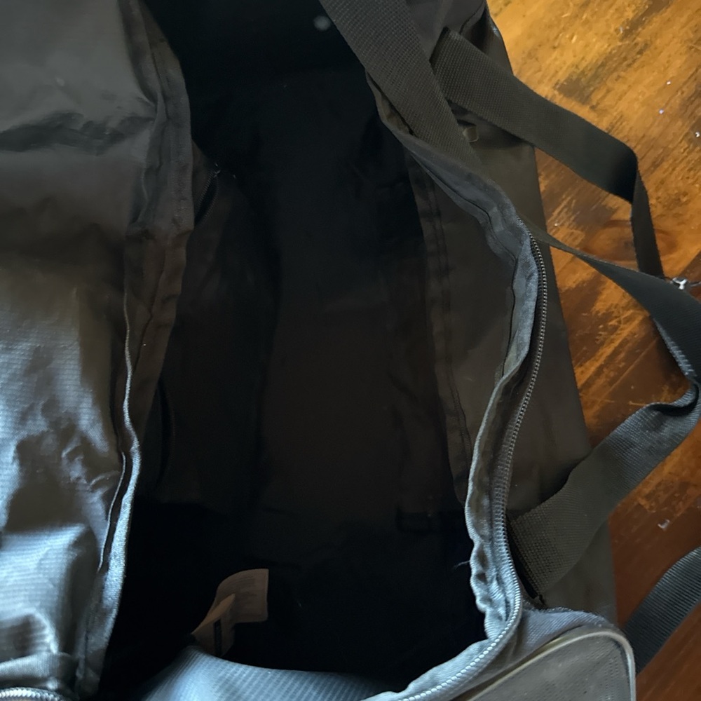 Men's Black Duffel Bag